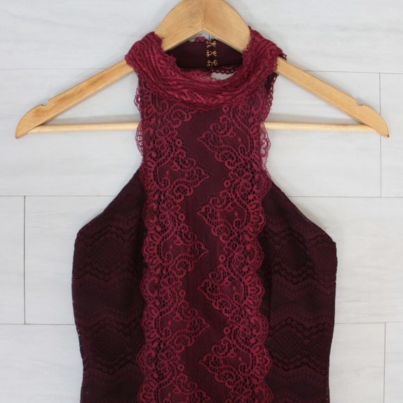 Free People Natasha Lace Mini Dress - Picture 3 of 9